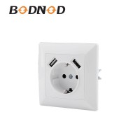 China manufacture eu standard usb universal wall socket